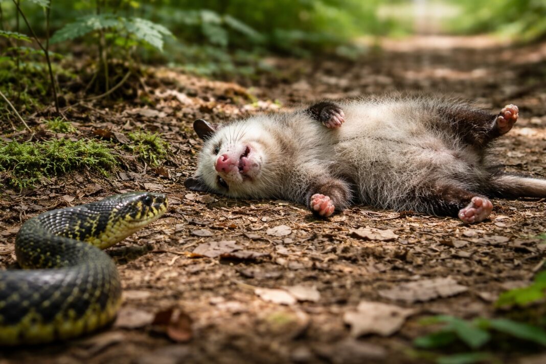 Animali che fingono la morte Animali che fingono la morte