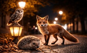 Animali notturni in città: chi si muove quando dormiamo Animali notturni in città