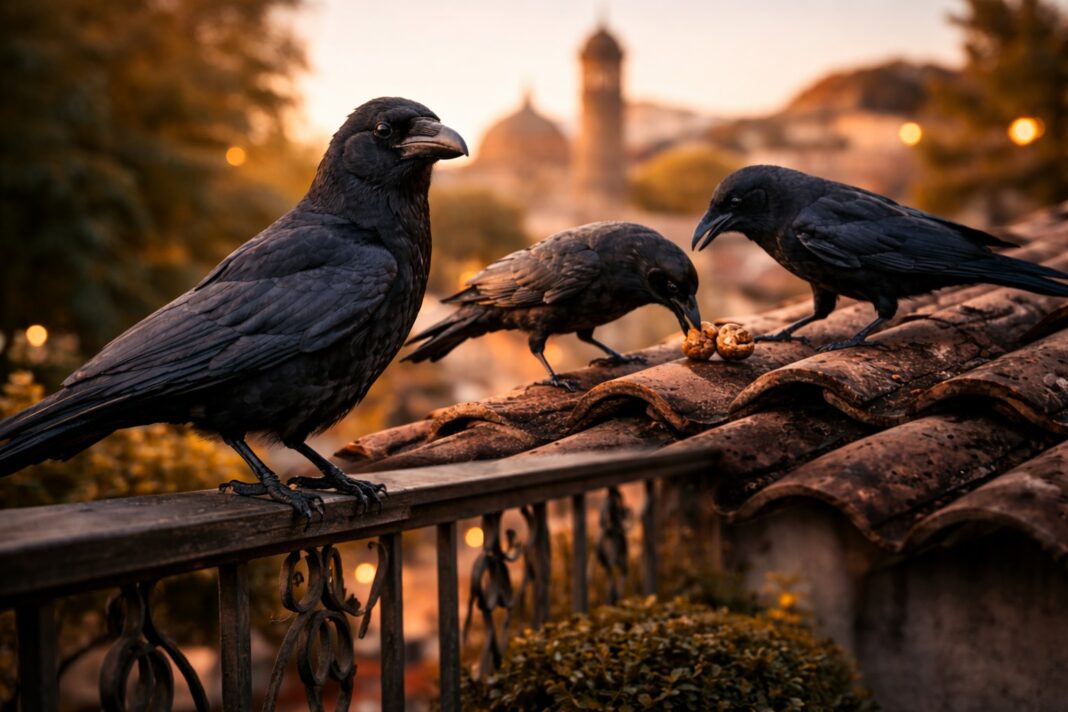 Cornacchie intelligenti Cornacchie intelligenti