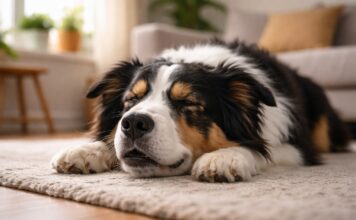 Perché i cani sospirano quando si sdraiano Perché i cani sospirano