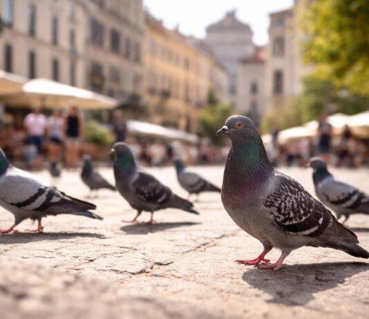 Piccioni in città: come leggono i movimenti delle persone Piccioni in città