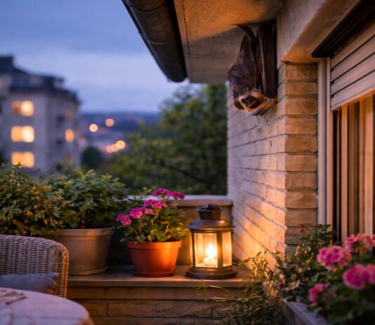 Pipistrelli sul balcone: cosa sapere Pipistrelli sul balcone