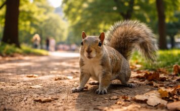 Scoiattoli nei parchi: cosa osservare quando si avvicinano Scoiattoli nei parchi