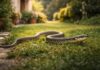 Serpenti nei giardini italiani: quali sono e quando preoccuparsi Serpenti nei giardini italiani