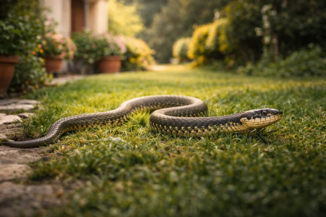 Serpenti nei giardini italiani Serpenti nei giardini italiani