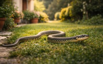 Serpenti nei giardini italiani: quali sono e quando preoccuparsi Serpenti nei giardini italiani