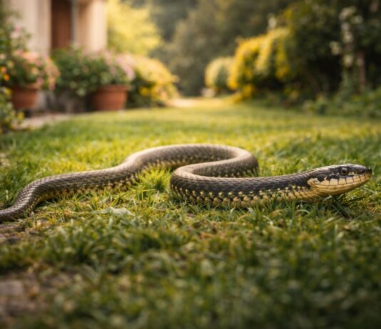 Serpenti nei giardini italiani: quali sono e quando preoccuparsi Serpenti nei giardini italiani