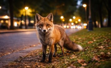 Volpi urbane sempre più vicine Volpi urbane