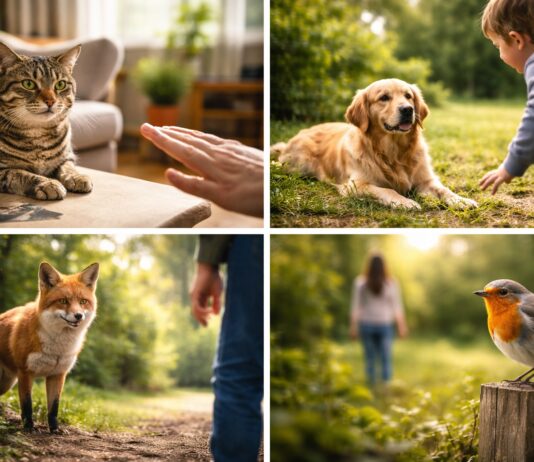 Animali e spazio personale: perché le distanze contano Animali e spazio personale