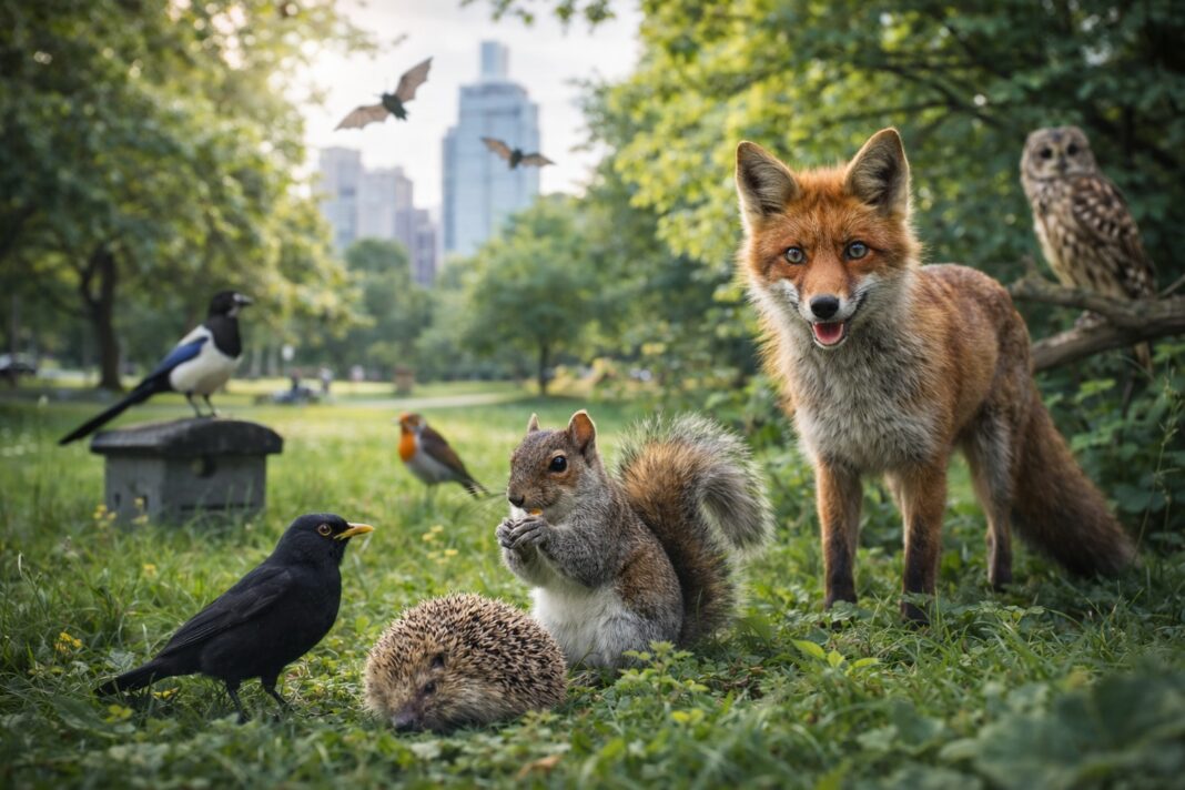 Animali nei parchi cittadini Animali nei parchi cittadini
