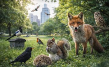 Animali nei parchi cittadini: chi sono Animali nei parchi cittadini